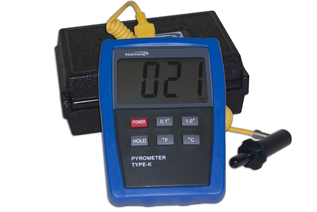 Intercomp Digitial Pyrometer w/Probe and Case