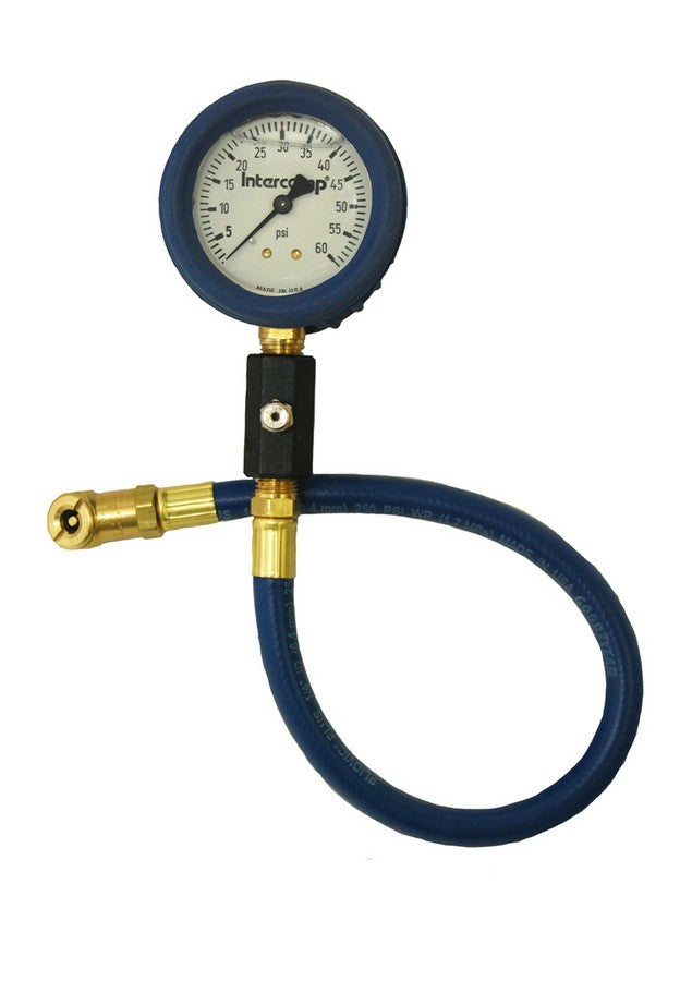 Intercomp Deluxe Air Gauge 2.5in 0-60 Liquid Filled