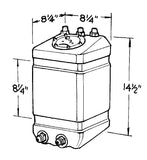 JAZ Products 3-Gallon Pro Drag Fuel Cell