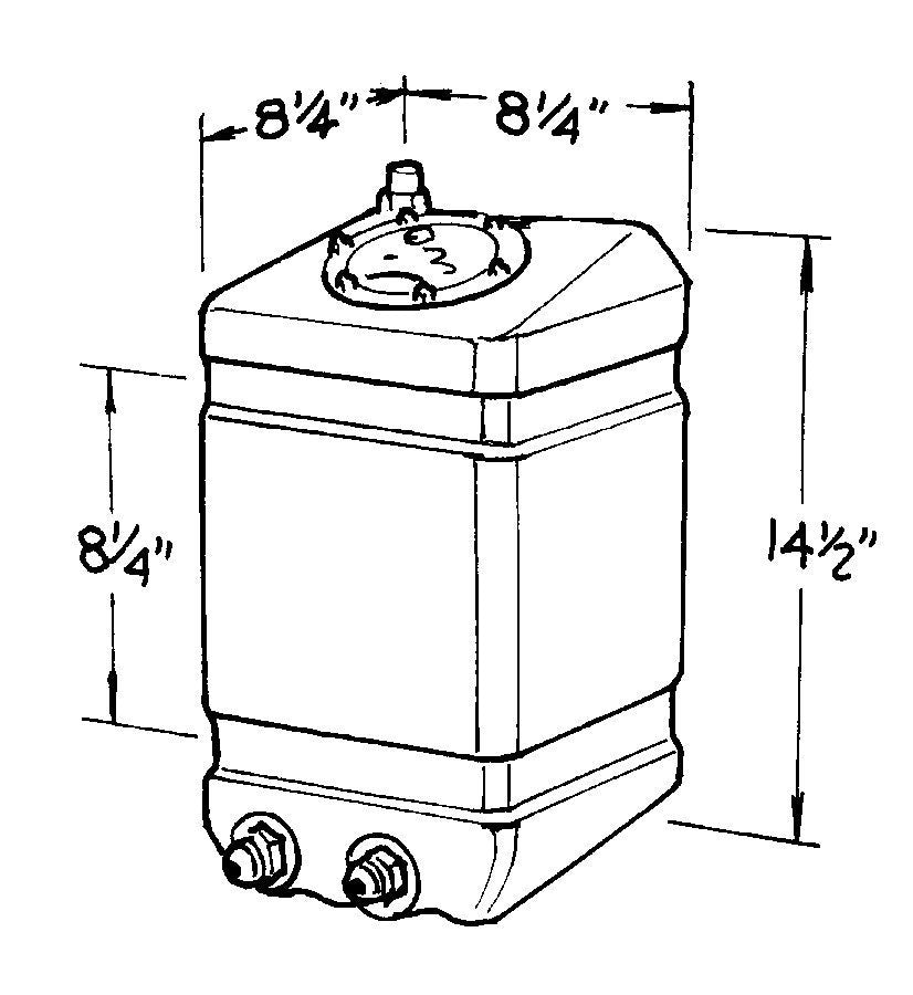 JAZ Products 3-Gallon Drag Race Cell