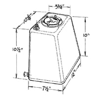 Load image into Gallery viewer, JAZ Products 3-Gallon Econo Rail Fuel Cell