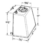 JAZ Products 3-Gallon Econo Rail Fuel Cell