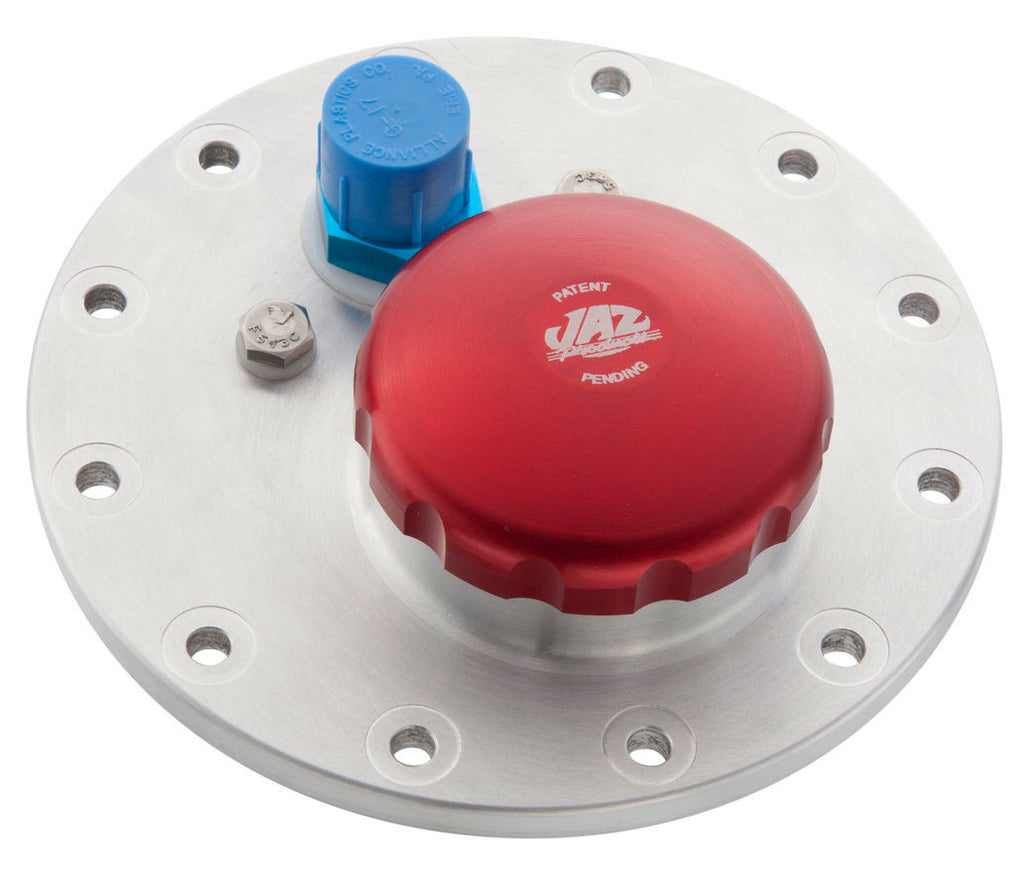 JAZ Products 2-1/2 12-Bolt Fuel Plate w/Billet Twist Cap