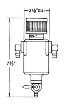 Load image into Gallery viewer, JAZ Products Mini-Breather Tank w/3/8in Fittings