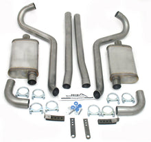 Cargar imagen en el visor de la galería, Exhaust System w/Turndws - 67-70 Mustang