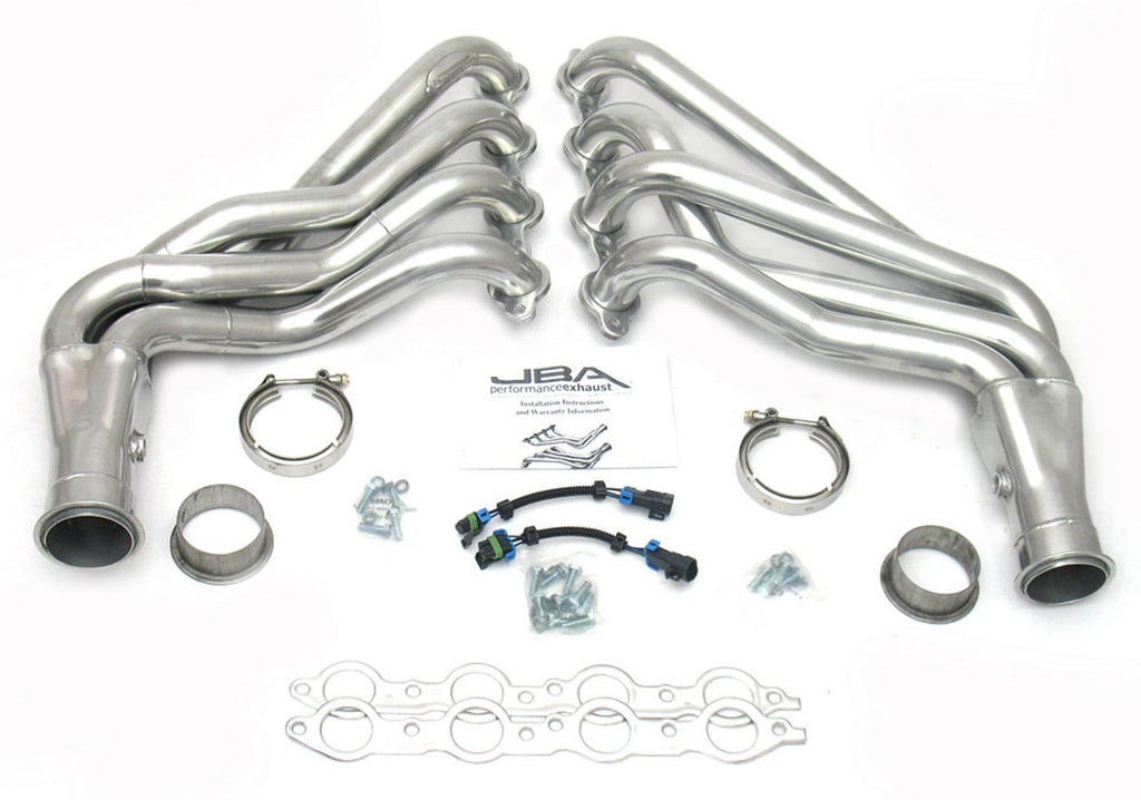 Headers - 2010 SS Camaro - Long Tube Silver