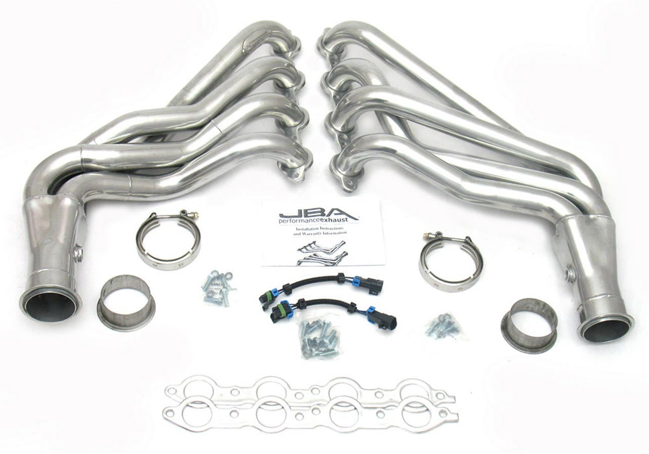 JBA PERFORMANCE EXHAUST Headers - 2010 SS Camaro - Long Tube Silver