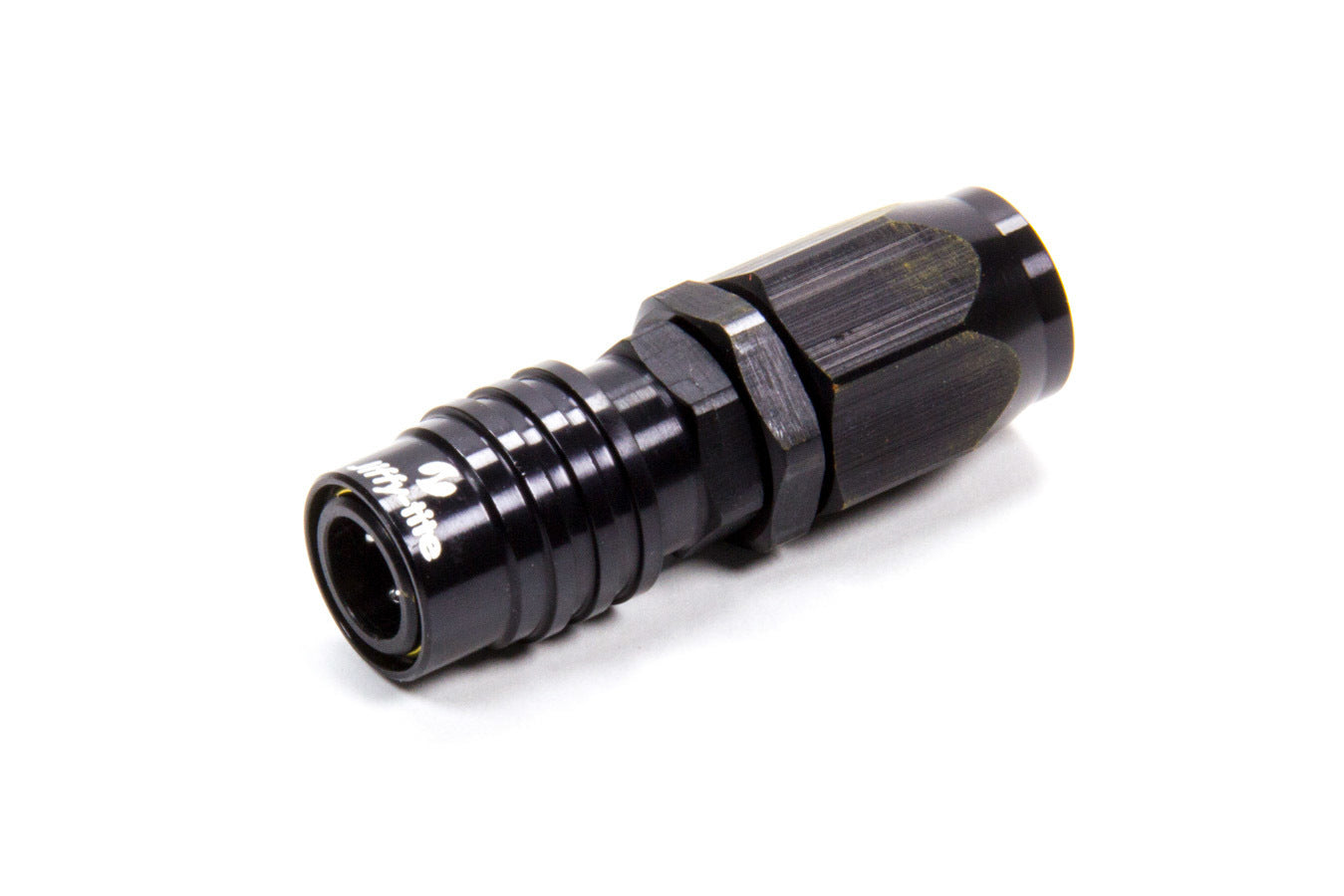 jiffytite Q/R #6 Str Hose End Socket Valved Black