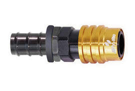 jiffytite 8an Socket Push Lock Hose End- Valved