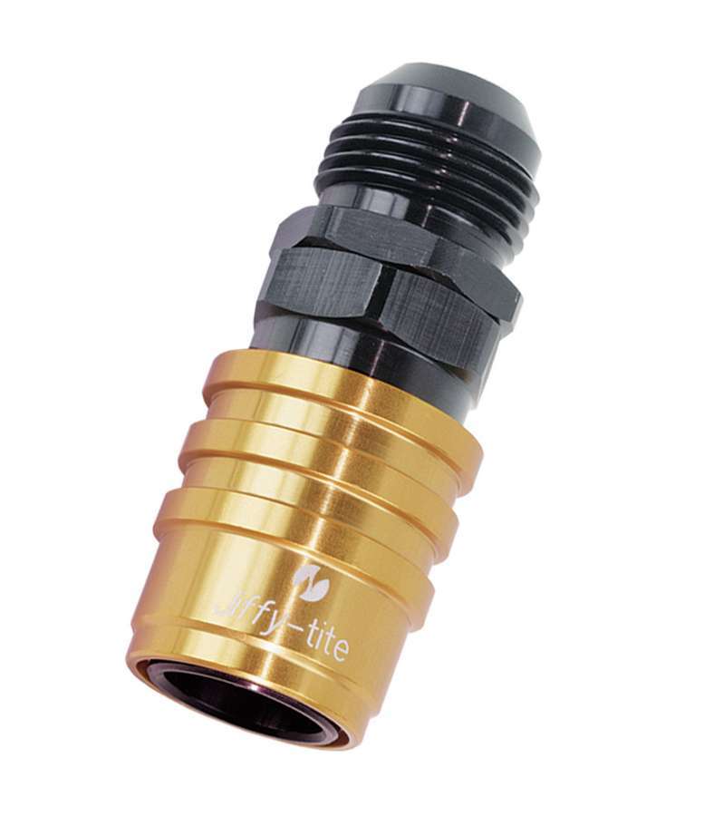 jiffytite Q/R #10 Male Socket Gold/Black