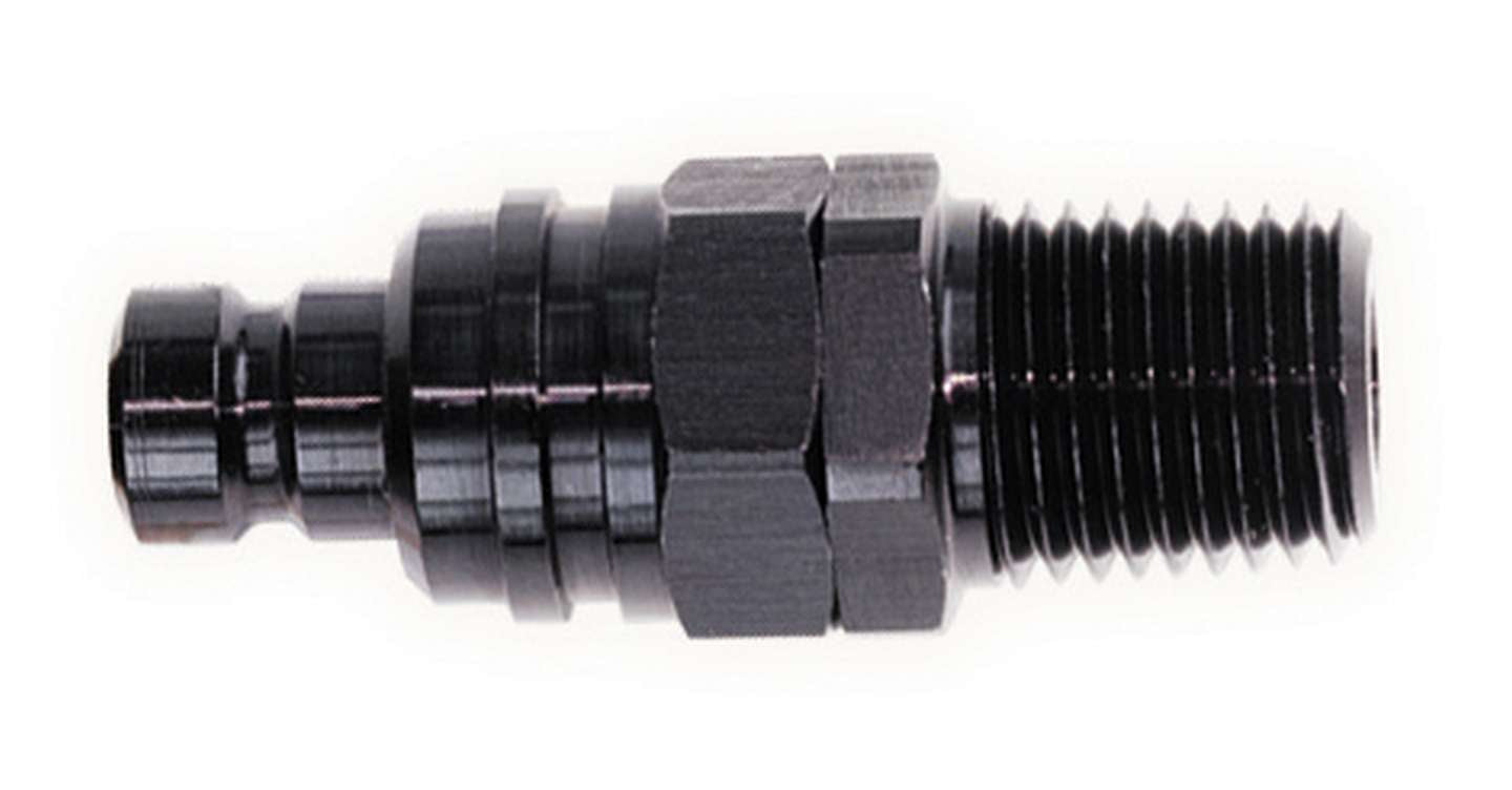 jiffytite Q/R Male 1/2 NPT Plug Black