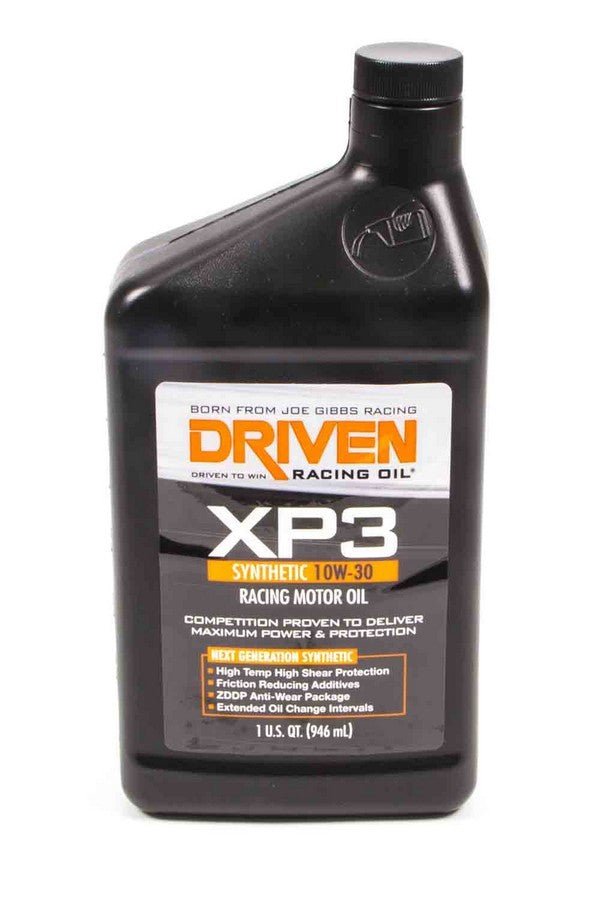 Joe Gibbs Lubricants XP3 10w30 Synthetic Oil 1 Qt Bottle