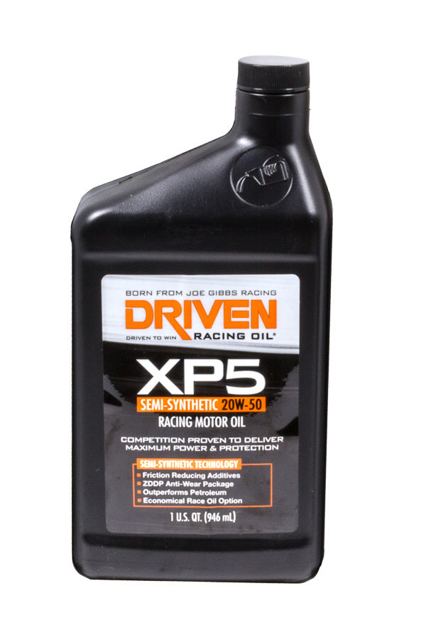 Joe Gibbs Lubricants XP5 20w50 Semi-Synthetc Oil 1 Qt Bottle