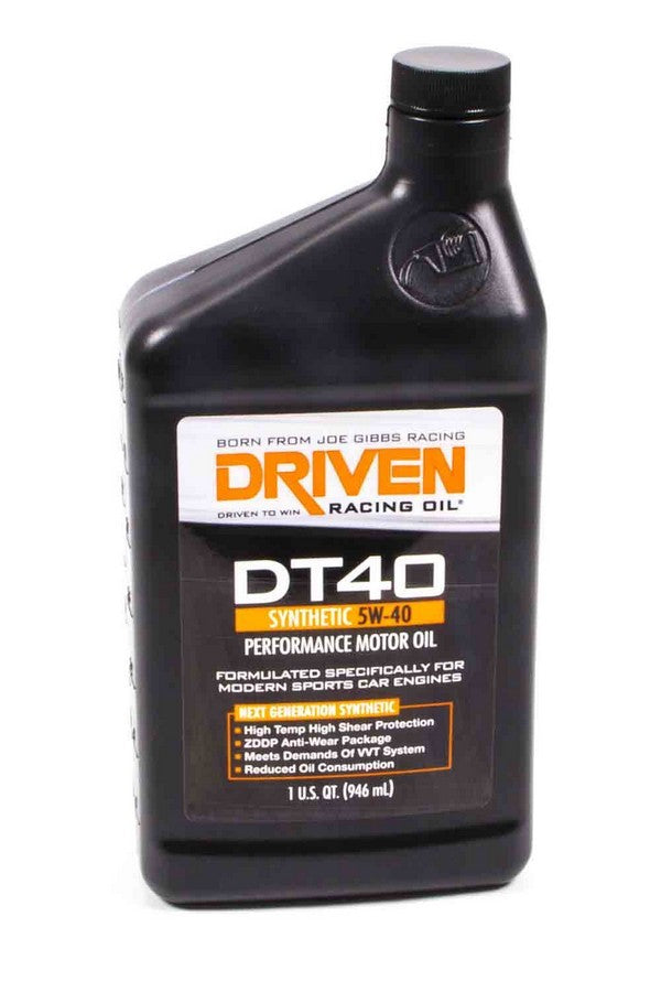Joe Gibbs Lubricants DT40 5w40 Synthetic Oil 1 Qt Bottle