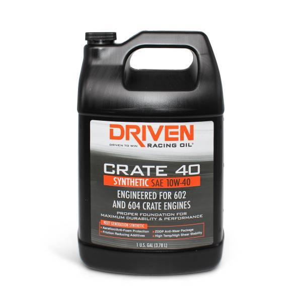 Lubricantes Joe Gibbs Crate 40 10w40 Aceite sintético 1 galón