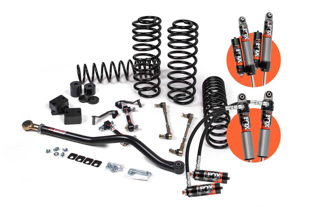 JKS 20-21 Jeep JT 3-3.5in Front 1.5-2in Rear Lift Kit- FOX 2.5 Performance Elite Series Shocks