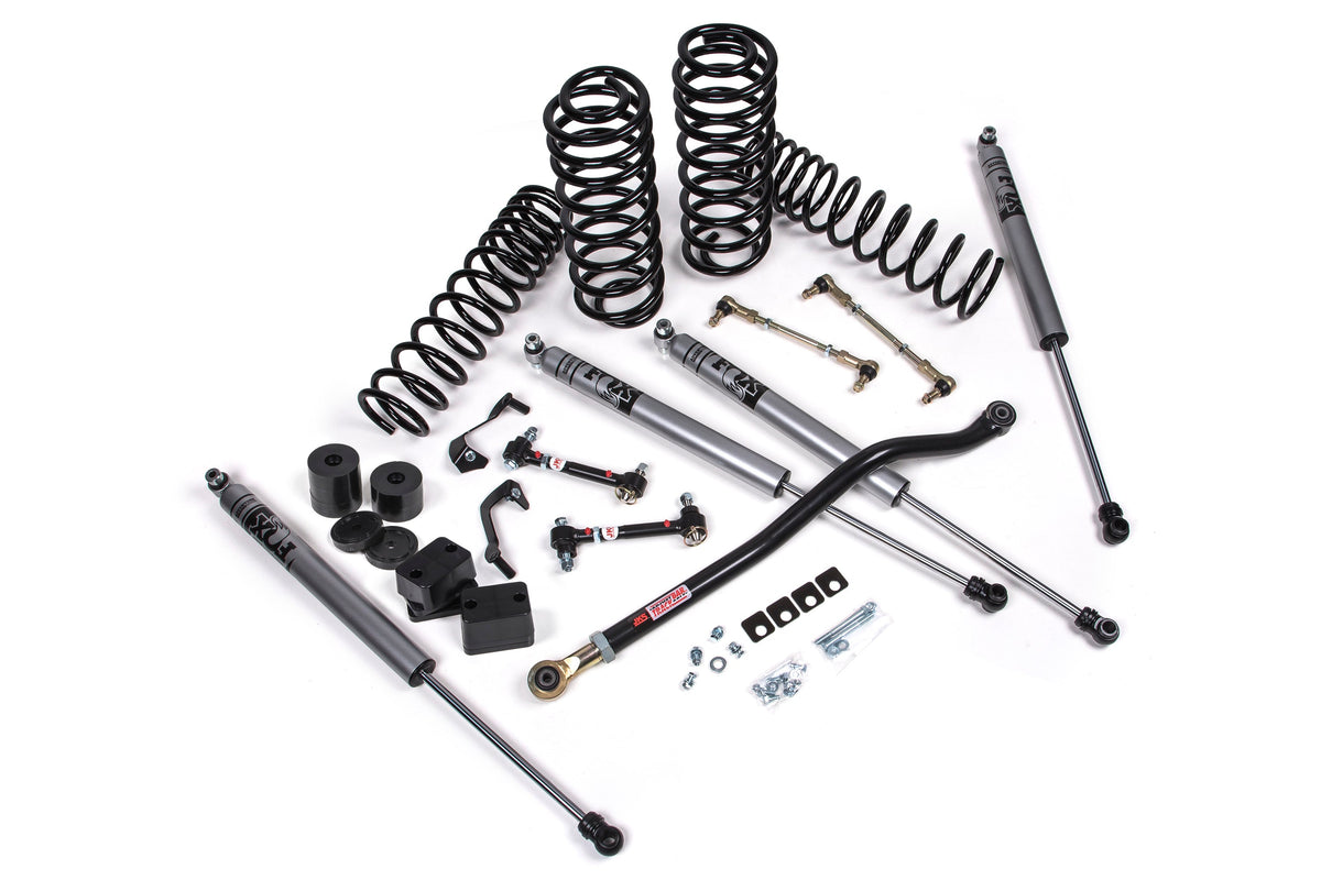 JKS J-Venture 2.5in Lift Kit w/Fox Adventure Shocks — Fits 2020-2022 Jeep JL Diesel 4-Door
