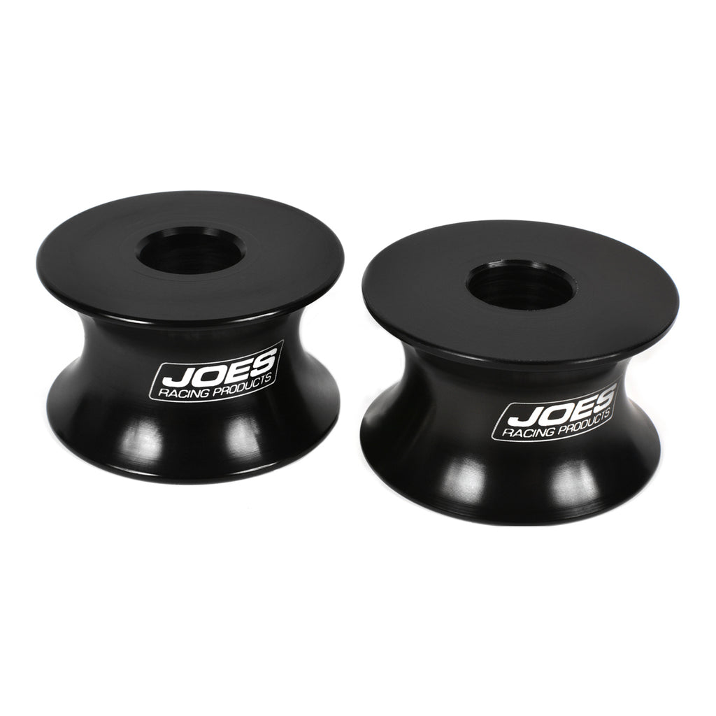 JOES Racing Products 1in Motor Mount Spacer Pair Black