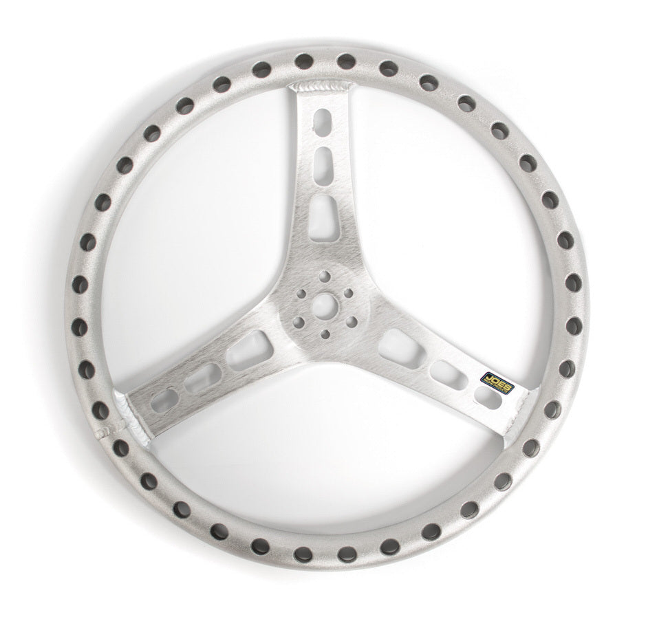JOES Racing Products 15in LW Flat Steering Wheel Plain