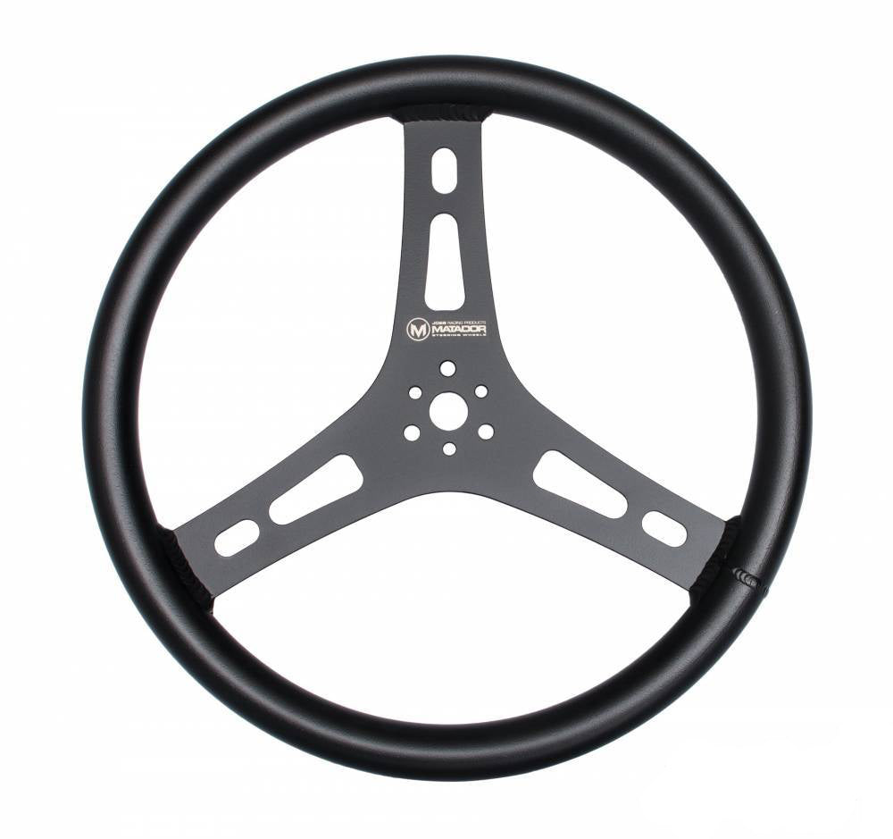 JOES Racing Products Matador Steering Wheel Black 15in Flat