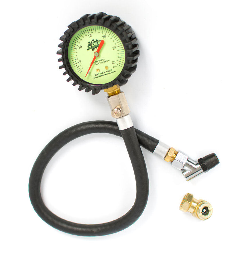 JOES Racing Products Tire Pressure Gauge 0-30 PSI