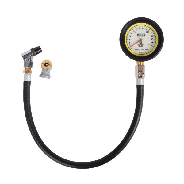 JOES Racing Products Tire Pressure Gauge 0-15psi Pro No Hold