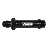 JOES Racing Products Port Fitting -6an Extended Black