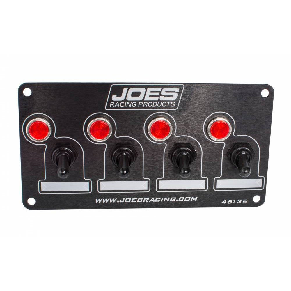 JOES Racing Products Accessory Switch Panel w /4 Switches and Lights