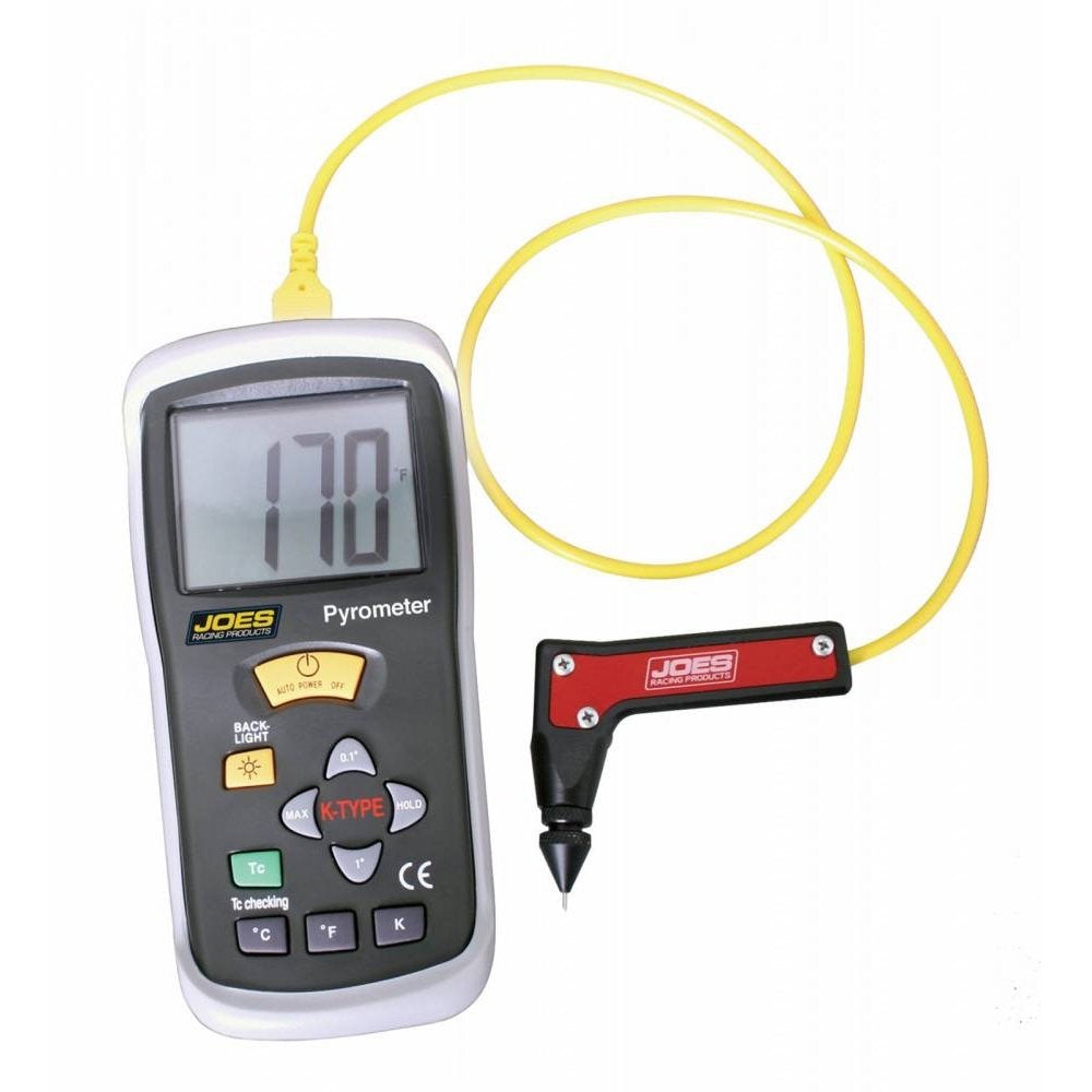 JOES Racing Products Pyrometer w/Adjustable Probe