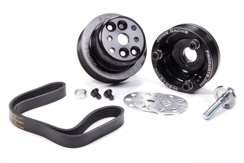 Jones Racing Products Serpentine Water Pump Drive Kit SBC Crate Engn