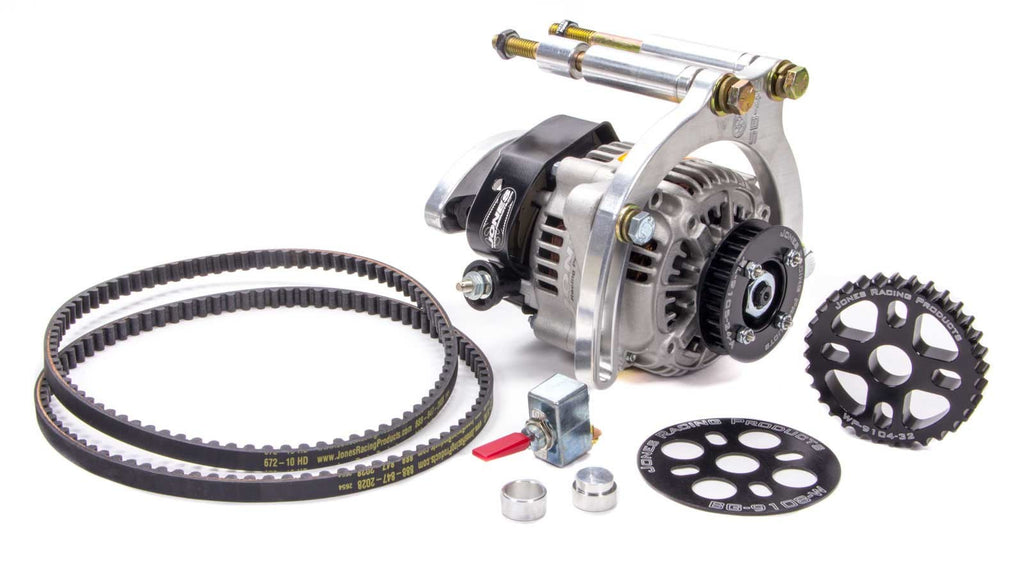 Jones Racing Products HTD Alternator Drive Kit SBC w/SWP