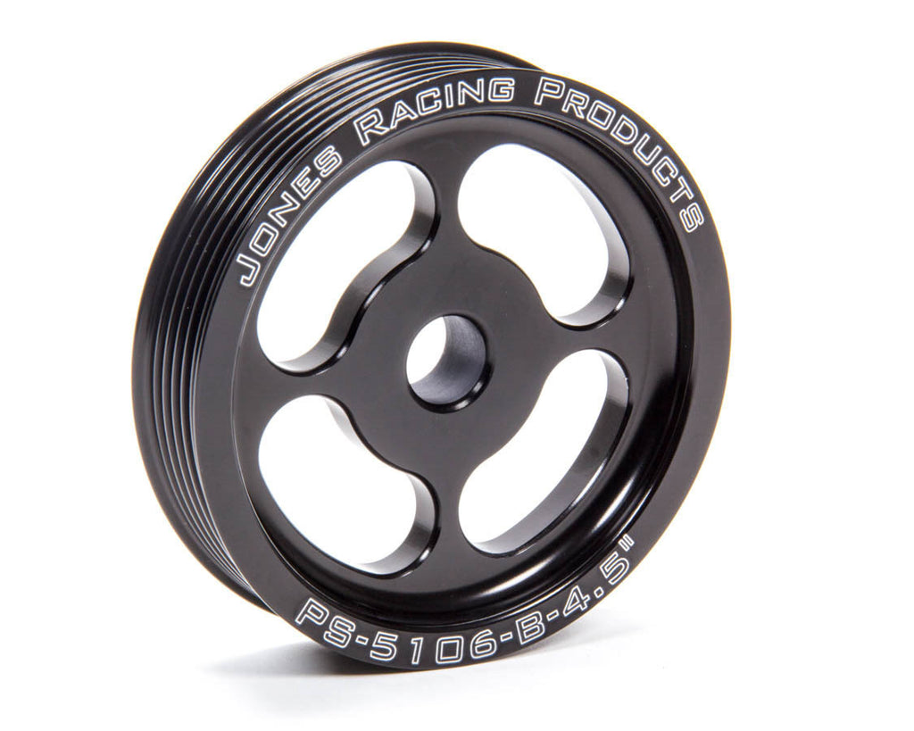 Jones Racing Products Pulley 4.500 6 Groove Serpentine