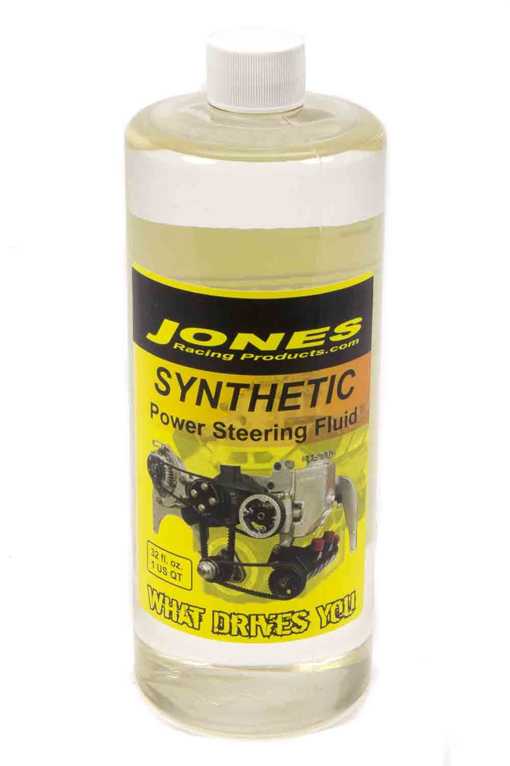 Jones Racing Products Synthetic Power Steering Fluid  1qt