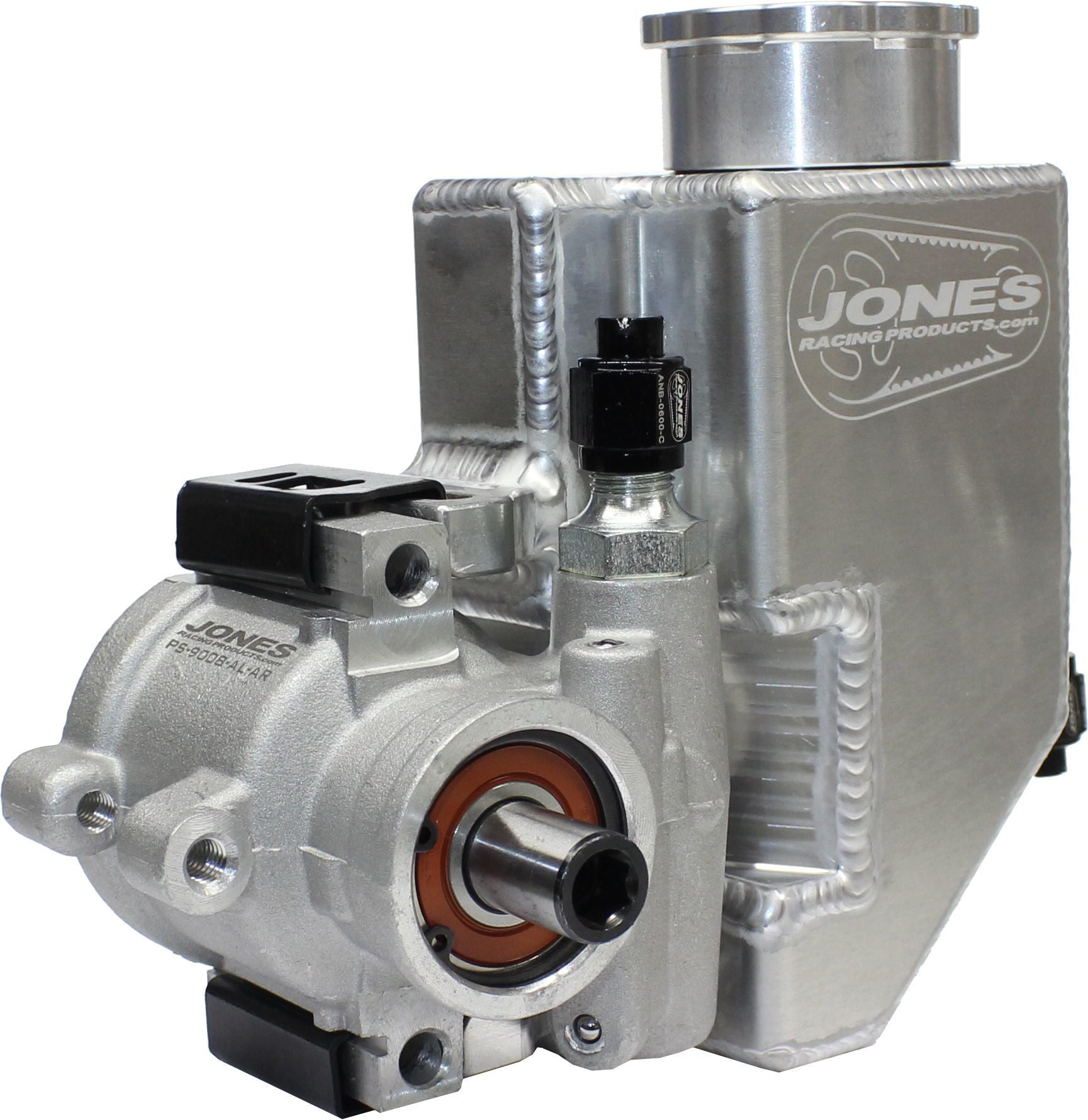 Jones Racing Products Alum Mini P/S Pump with Alum Reservoir