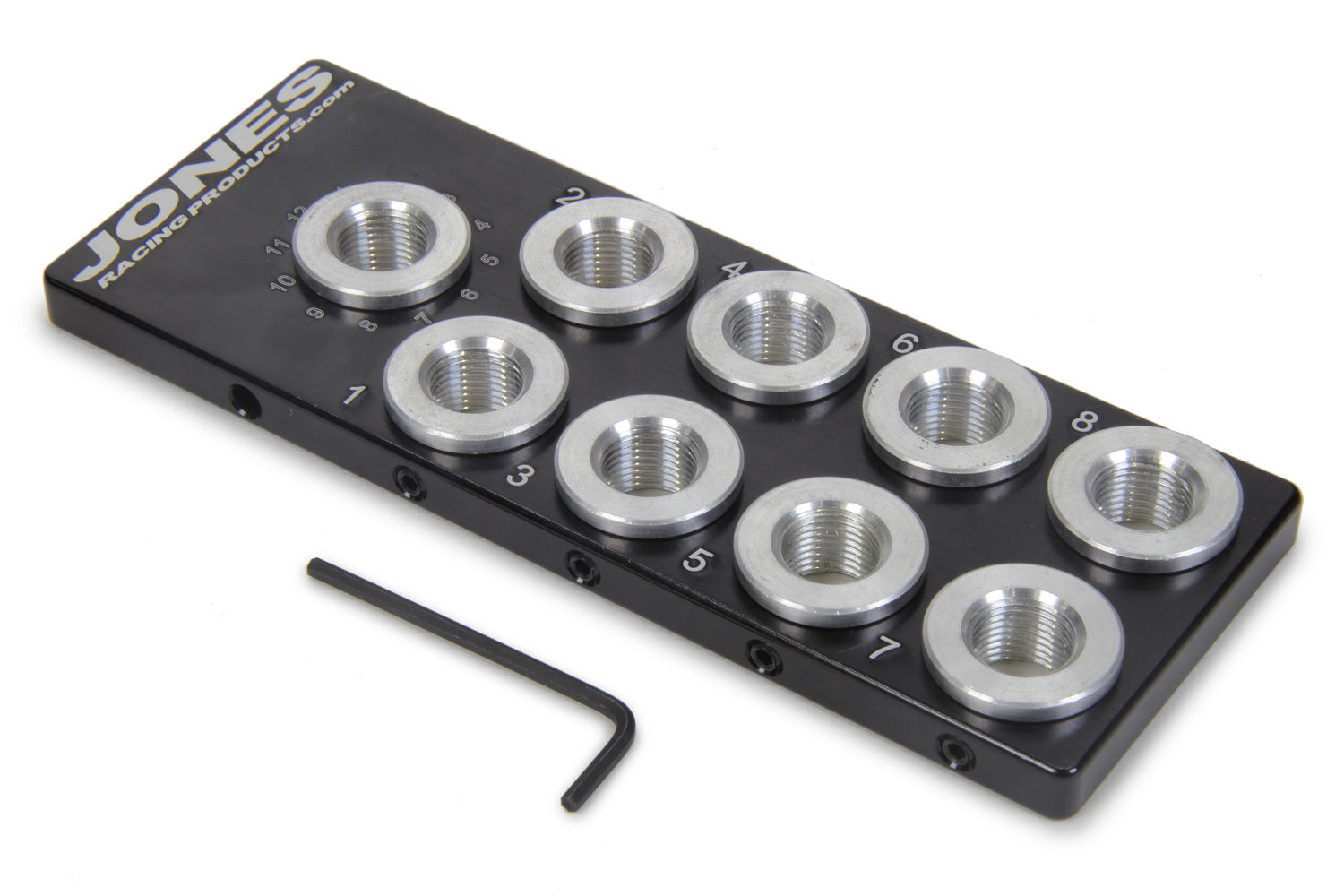 Jones Racing Products Spark Plug Indexer 9 Hole w/ Rotatable Insert