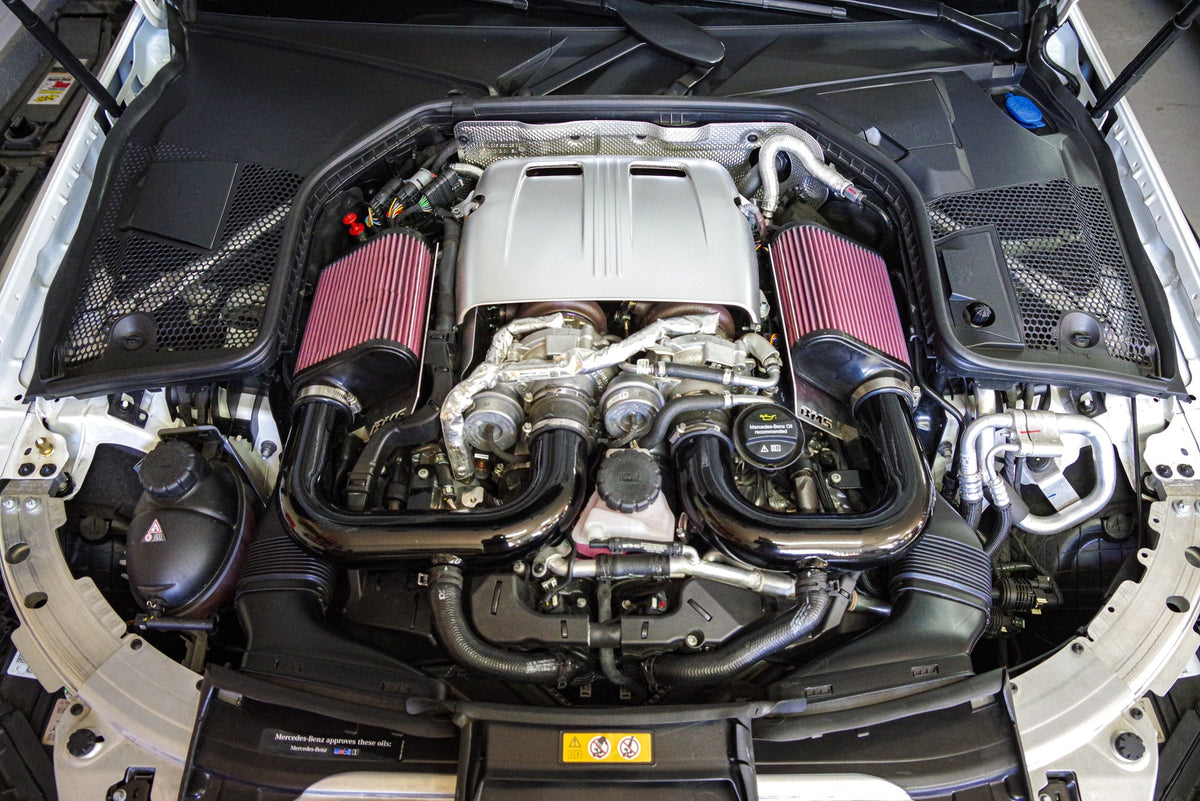 BMS Mercedes-Benz C63 AMG, C63s AMG, & GLC63 AMG Dual Intakes - view 2