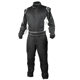 K1 RaceGear Suit Challenger Black 3X-Large SFI 3.2A/1