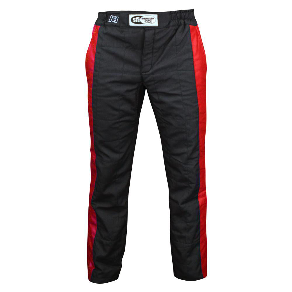 K1 RaceGear Pant Sportsman Black / Red XX-Large