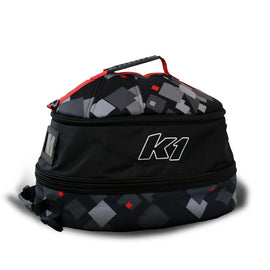K1 RaceGear Helmet Bag Razor Lifestyle Black Red Grey
