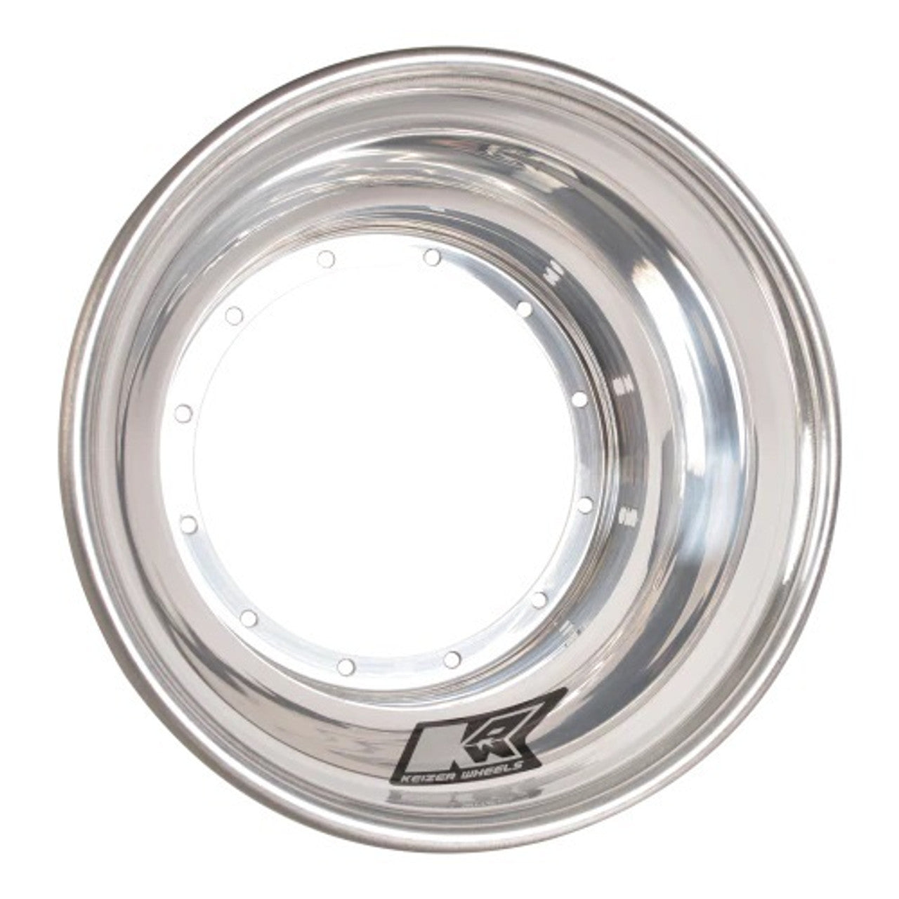 Keizer Aluminum Wheels Wheel Half 12-Blt 10in x 5in Polished
