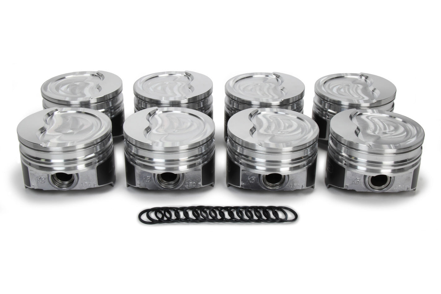 KB Hypereutectic Pistons Ford 390 Dished Piston Set 4.080 Bore -20cc