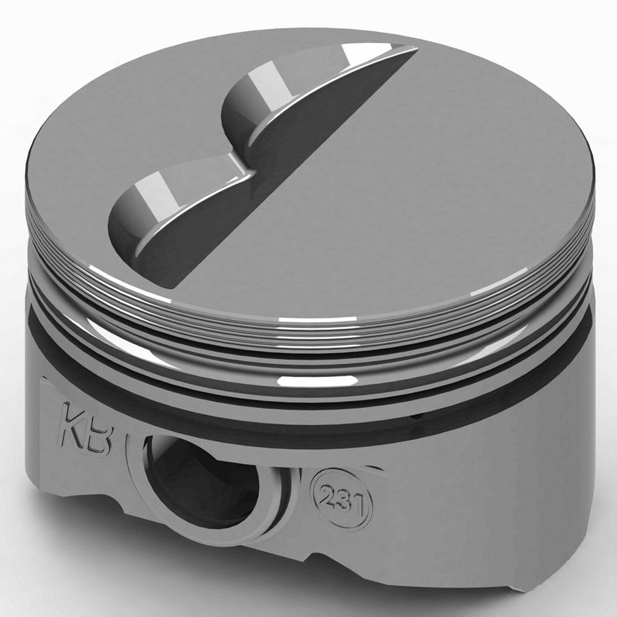 KB Hypereutectic Pistons SBC Flat Top Piston Set 4.040 Bore -6cc