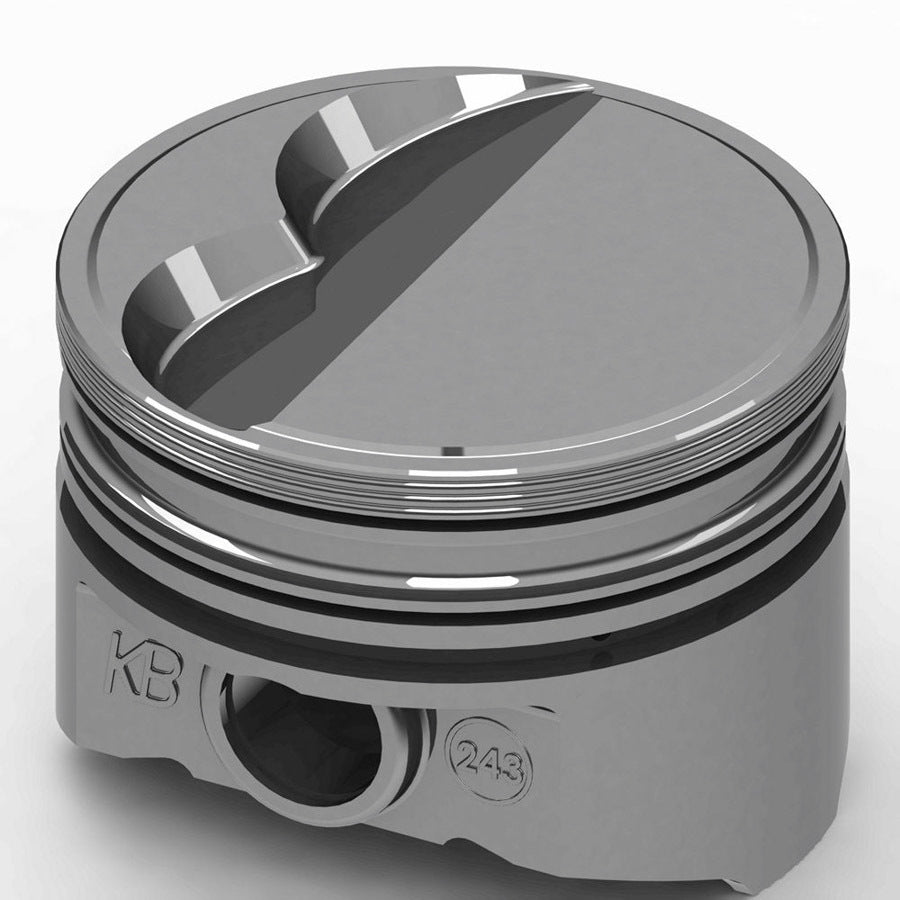 KB Hypereutectic Pistons SBM Flat Top Piston Set 4.080 Bore -6cc