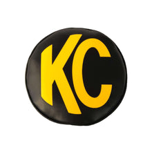 Cargar imagen en el visor de la galería, KC HiLiTES Light Covers 6in Round Black w/Yellow Soft