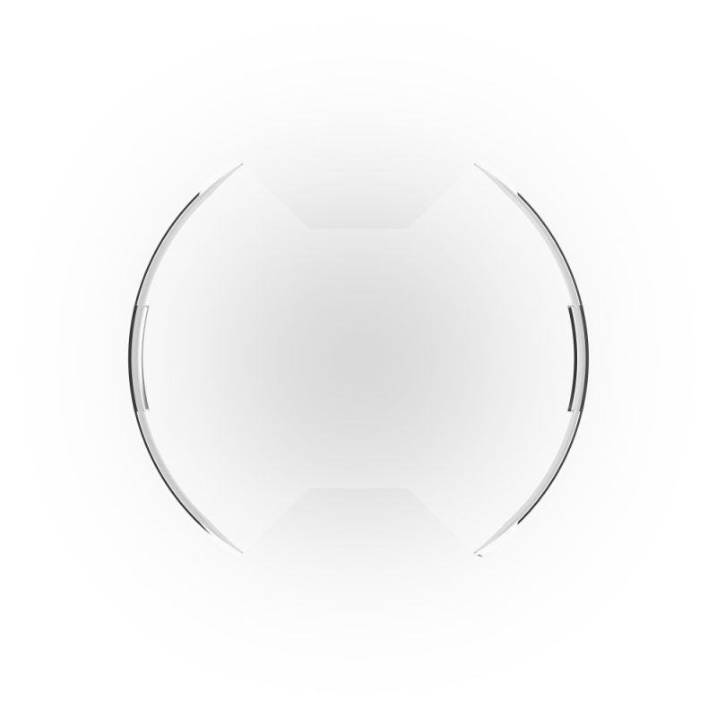 KC HiLiTES SlimLite 8in LED Light Cover Clear