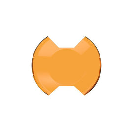 KC HiLiTES SlimLite 8in LED Light Shield Driving Amber