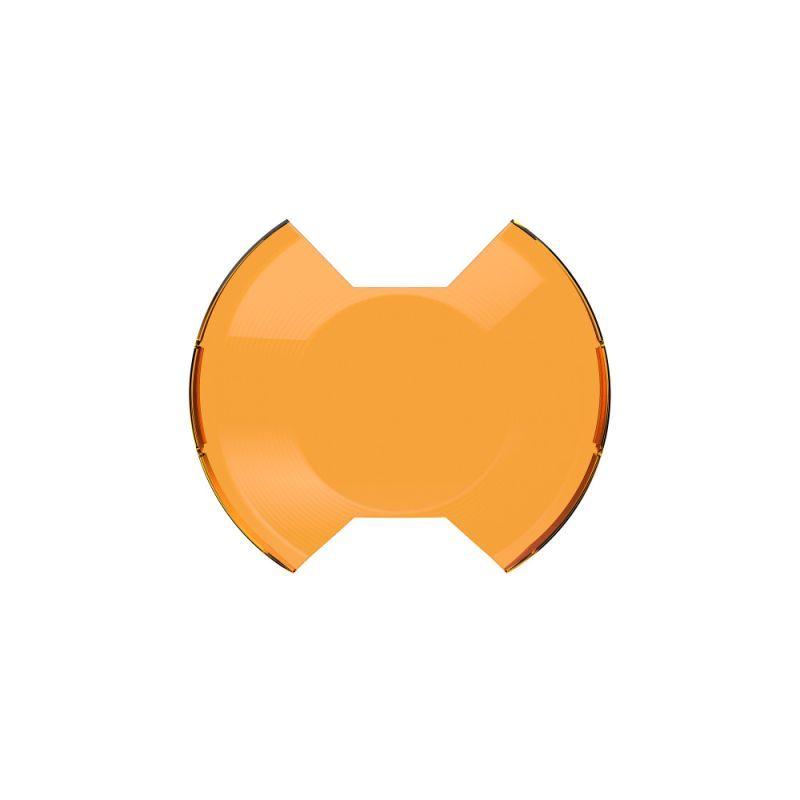 KC HiLiTES SlimLite 8in LED Light Shield Driving Amber