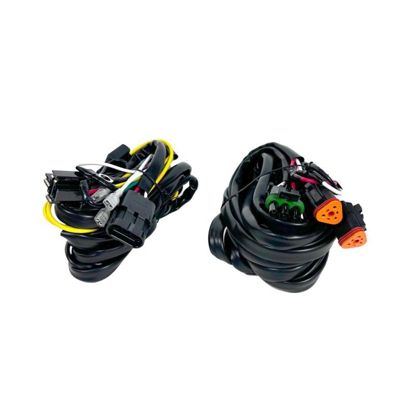 KC HiLiTES SlimLite 8in LED Light Wiring Harness w/Switch