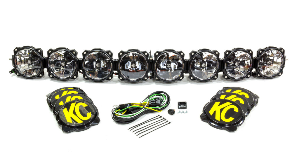 KC HiLiTES Pro6 Gravity LED Light Bar 8 Light 50in