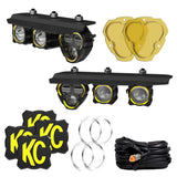 KC HiLiTES Three Light Fog Pocket Kit 21-   Ford Bronco